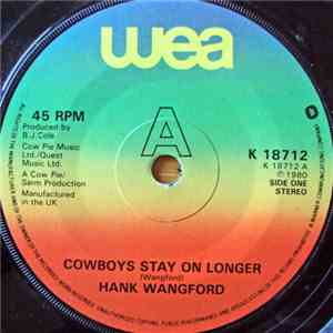 Hank Wangford - Cowboys Stay On Longer download flac