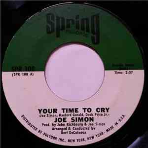 Joe Simon - Your Time To Cry download flac