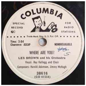 Les Brown And His Orchestra - Where Are You? download flac