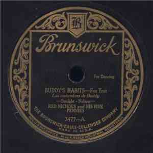 Red Nichols And His Five Pennies - Buddy's Habits / Boneyard Shuffle download flac