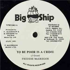 Freddie McGregor - To Be Poor Is A Crime download flac