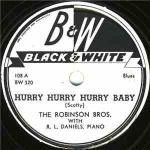 The Robinson Bros. - Hurry Hurry Hurry Baby / L. C. Boogie download flac