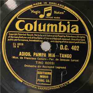 Tino Rossi - Adios, Pampa Mia / Sonata download flac