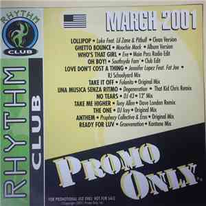 Various - Promo Only Rhythm Club: March 01 download flac